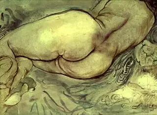 Vintage erotic art showcases classic sensual drawings in detail