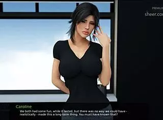 Wow! Tons of Cum Sprayed on Step Sister's Face in Milfy City Dub