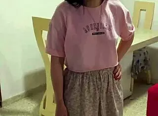 Young 18 year old in first homemade video