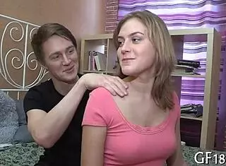 She says, 'I love playing with your big cock, chap.'