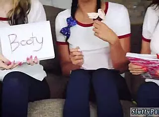 tanned big tit teen creampied!