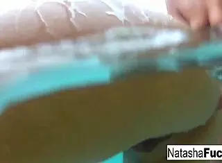 Natasha and Alison Tyler, nude lesbian babes, lick each other's pussies and finger asses passionately. Their big tits bounce during intense sex