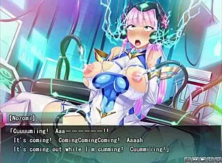 Holy Armored Princess Elementia in Solo Hentai Scene