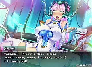 Holy Armored Princess Elementia in Solo Hentai Scene