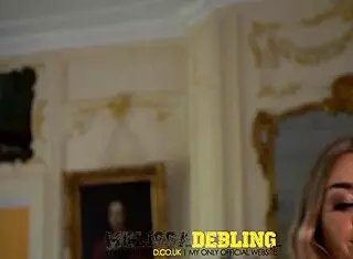 Melissa Debling, Blonde With Big Tits, Exposes Them Raw!