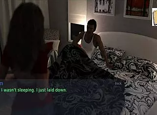 a wife and stepmother play a game 😊