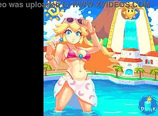 Princess Peach Super Mario Bros Compilation