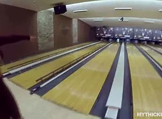 Busty Bubble Butt Gets Pounded After Bowling Night