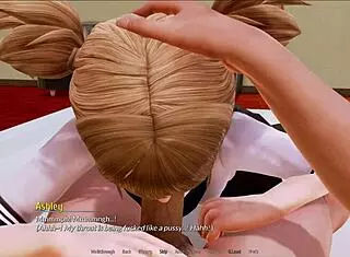 I am playing Harem Hotel episode 45, managing the hotel and interactions.