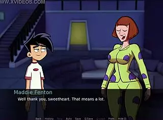 Maddie gets rough sex in Danny Phantom hentai
