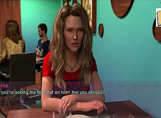 a wife and stepmother play a game 😊