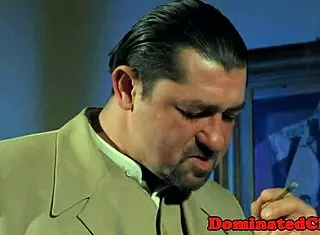 Ever seen a petite 18+ tied up and fucked by her master?