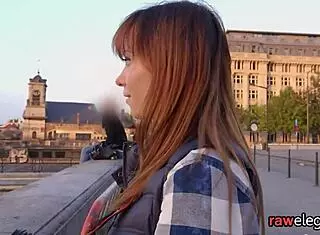 Maid Bent Over and Anally Plowed in POV Action