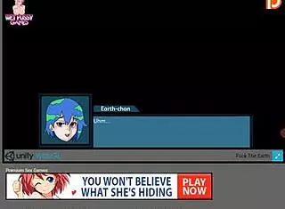 exploring planet earth in anime hentai style