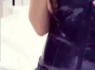 we're going to examine you in lingerie, touching your panties and masturbating together.