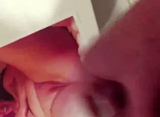 Cumshot Tribute to K's Pussy and Ass