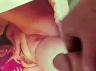 Cumshot Tribute to K's Pussy and Ass