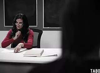 Cheerleader Teen Sophia Burns Ass Fucked by Teacher Penny Barber