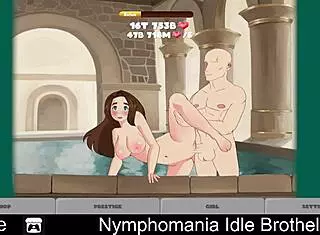 nymphomania idle brothel parody game