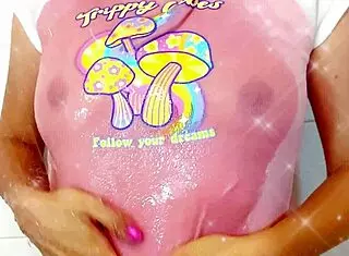 Big Ass Stepsister Teases in Shower