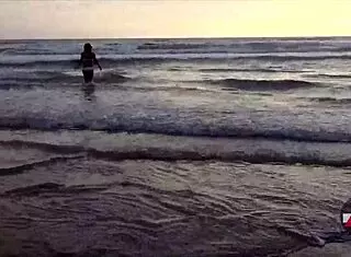 Intriguing Beach Day With Asian Model In Wet Bikini
