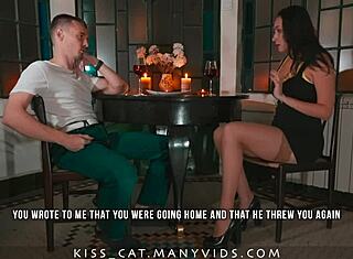 Valentinsdag sengedeling med stestepappa blir vill