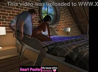 Cartoon Character Pays Due Rent With Sex