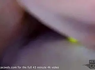 Small goth chick inserts strange objects into her pussy.