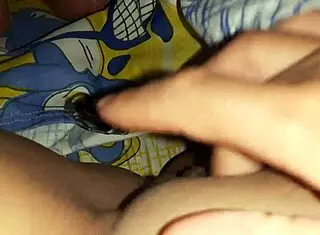 My stepsister peeps on me from closet while I jerk off and masturbates too