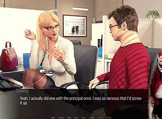 Jessica Oneil In Hard News With Big Tits