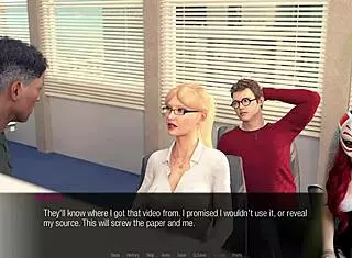 Jessica Oneil In Hard News With Big Tits