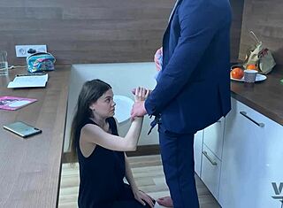 Lustful teacher claims teen's anal virginity in hardcore session