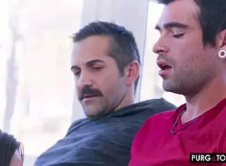 purgatoryx magic remote vol 1 part 2 with scarlett alexis, featuring brunette wife