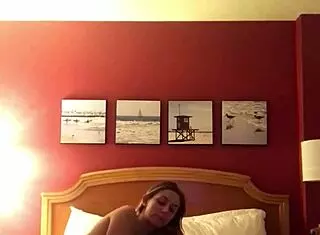 i'm a young teen bent over in doggystyle fuck at the hotel.