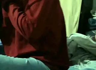 Amateur pornstar gets assfucked by monster cock in the room