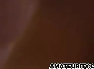 Doing my stepsis with big tits handjob in pov