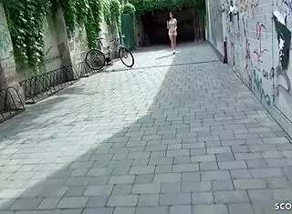 i approached this cute teen on the street and fucked her without condom for money