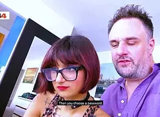 Candy loves filthy webcam fuck with blowjob and cum on face 😈