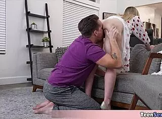 For his birthday, he got the newest sexbot model, a petite teen robot for anytime use