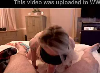 blindfolded stepmom charley hart takes a hard fucking. can’t believe i’m pounding her masked body like this!