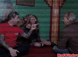 Tattooed dutch hooker gives blowjob before getting pussy nailed 😘