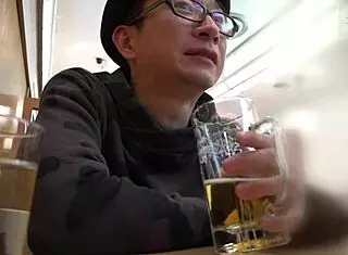 Picked Up Cute Japanese Girl at Sushi Restaurant Successfully