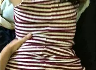 Amateur young girl with big ass bent over for doggystyle anal and blowjob