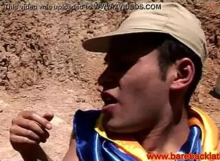 Watch This Bareback Latin Amateur Outdoor Butt Fuck!