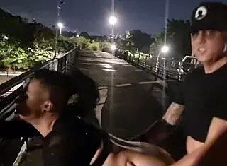 Walking On The Street At Night, Some Men Provoked Me, And Since I Love A Good Fuck, I Gave My Pussy To All Of Them Right There