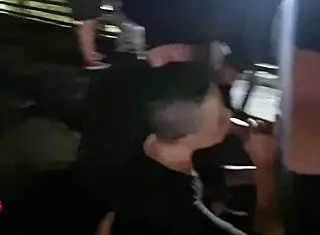 Walking On The Street At Night, Some Men Provoked Me, And Since I Love A Good Fuck, I Gave My Pussy To All Of Them Right There