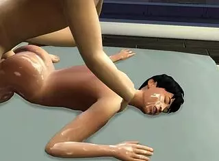 Emotional 3D Hentai Adventure with Friend's Throat Fucking