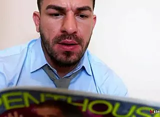 Lucky guy with step sister and mom