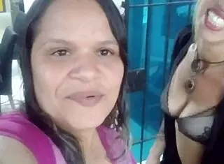 Paty Bumbum And Fada Mel Hunt Big Dick For Pussy And Ass!