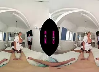 Chubby bbw brunette riding cock in bisexual ffm threesome reality